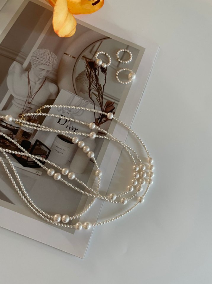 Pearls Aura Swarovski Pearl Necklace – 14K Gold Filled