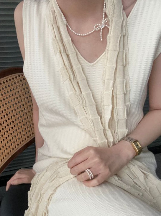 Pearls Aura Double Layer Pearl Ring – Natural Freshwater Pearls & Sterling Silver | Elegant Adjustable Design