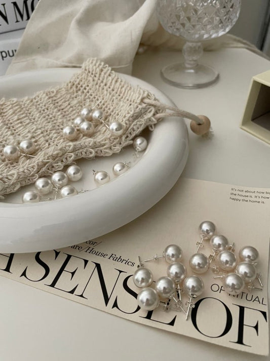 Pearls Aura Swarovski 10mm Pearl Stud Earrings – 925 Sterling Silver | Timeless Classic Elegance